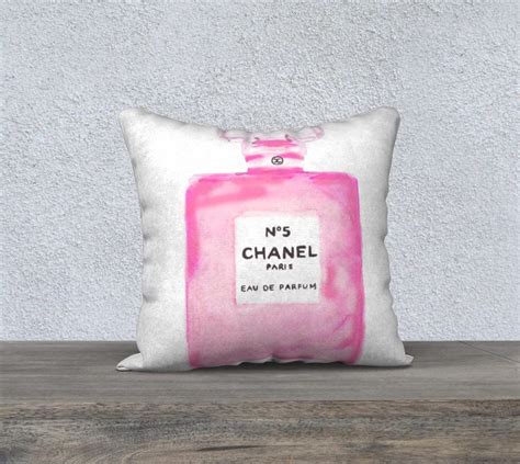 pink chanel pillows|Chanel pillows for bed.